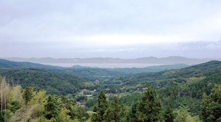 八雲山から眺める風景